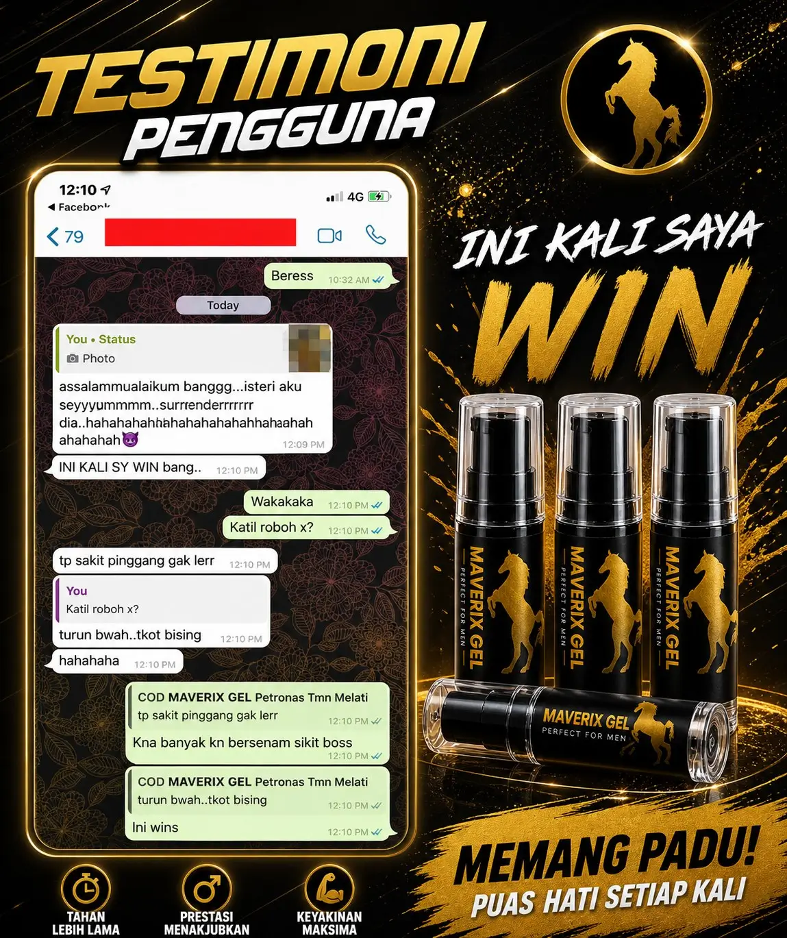 MAVERIX GEL 9 GEL ZAKAR